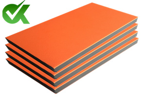 <h3>hdpe plastic board 6mm orange factory-Cus-to-size HDPE sheets </h3>
